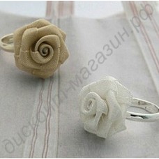 Кольцо Quaint Texture Gauze Rose Ring